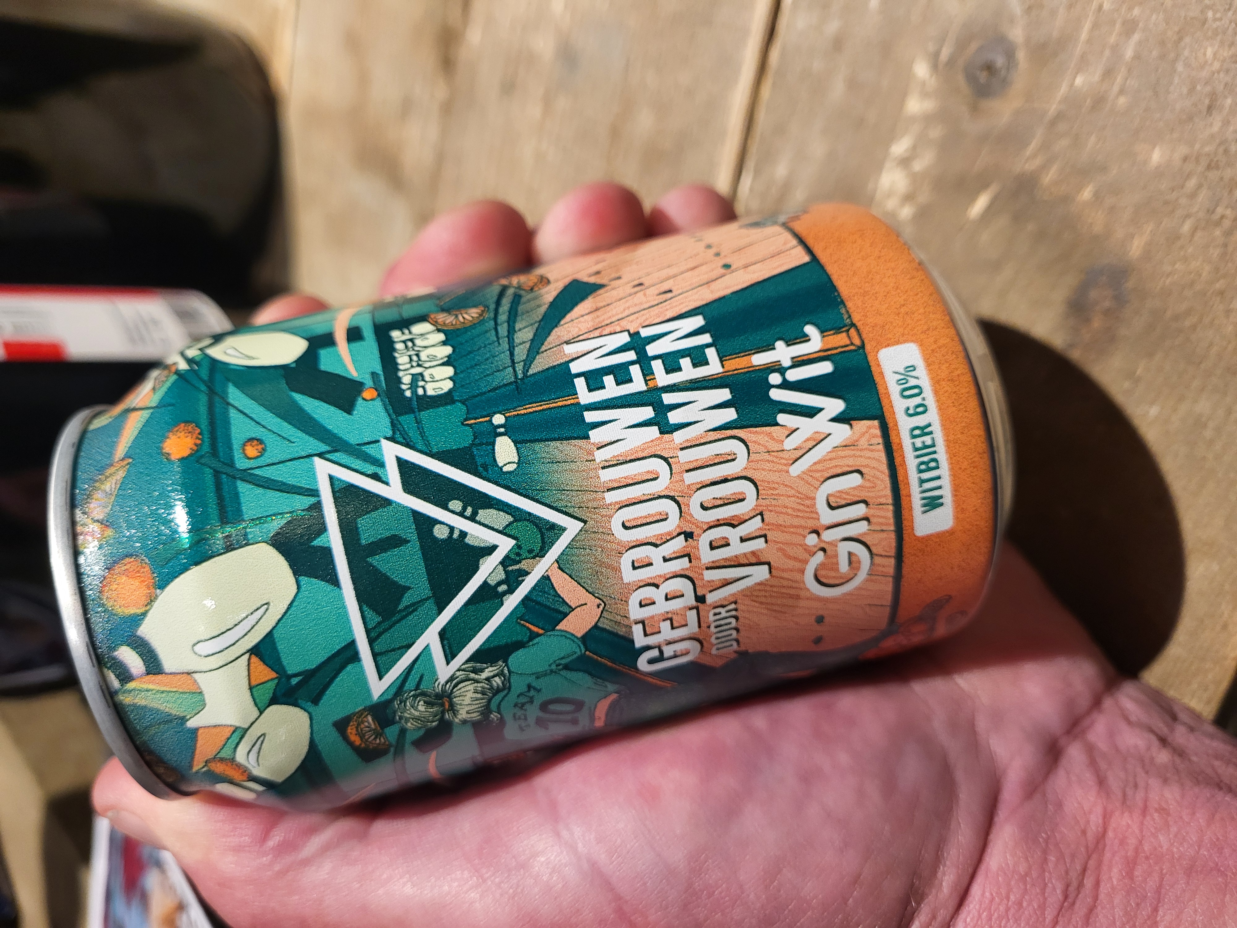 Gebrouwen door Vrouwen [Amsterdam] Gin Wit 6% 33cl
