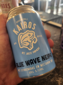 Kairos [Den Bosch] Blue Wave NEIPA met citroengras en nectaron hop 5.7% 33cl