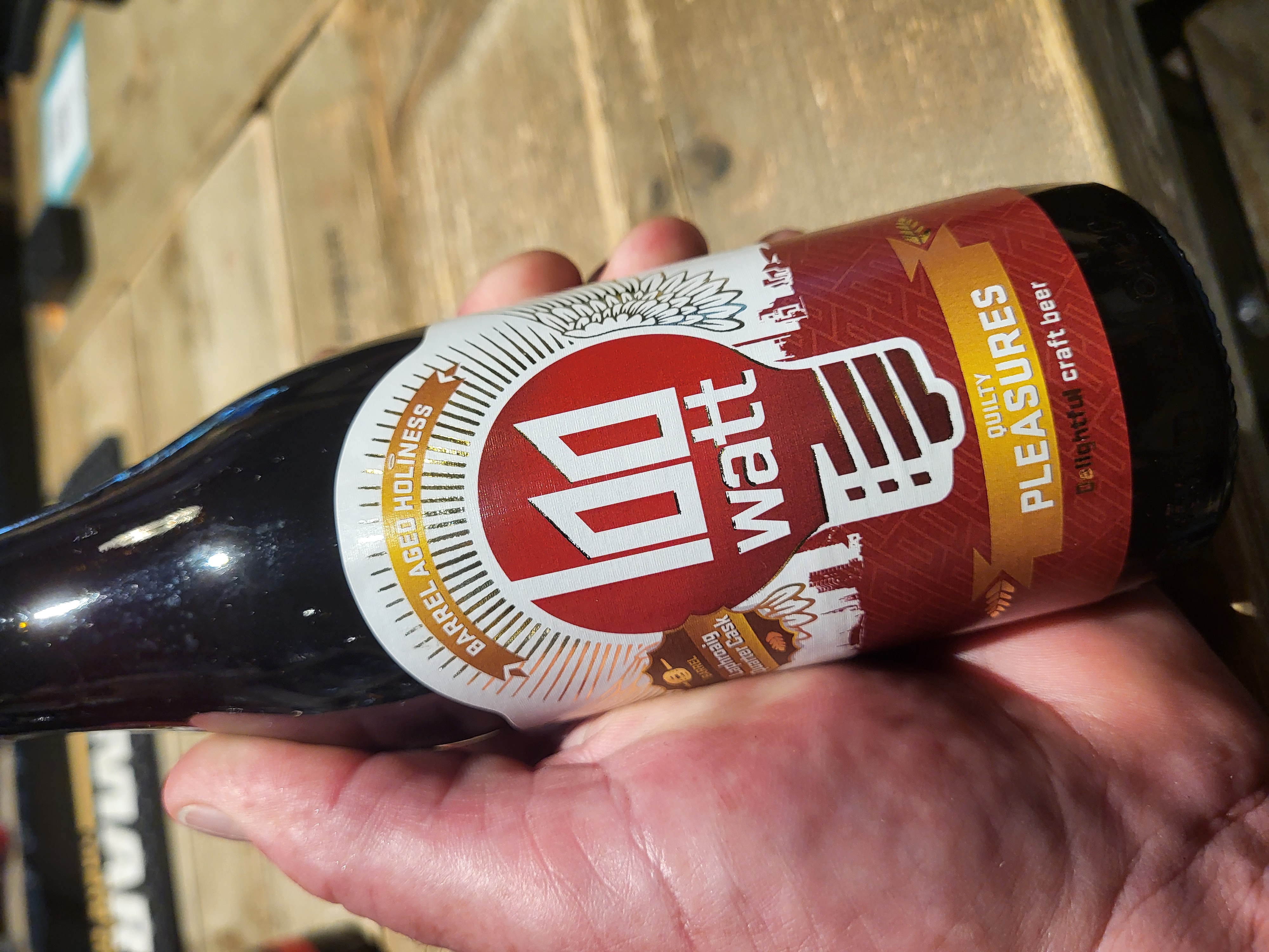 100 Watt [Eindhoven] Quilty Pleasures BA Laphroig 9% 33cl.