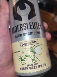 Moersleutel [Alkmaar] Blueprinyts Space Suit North West IPA 7% 44cl