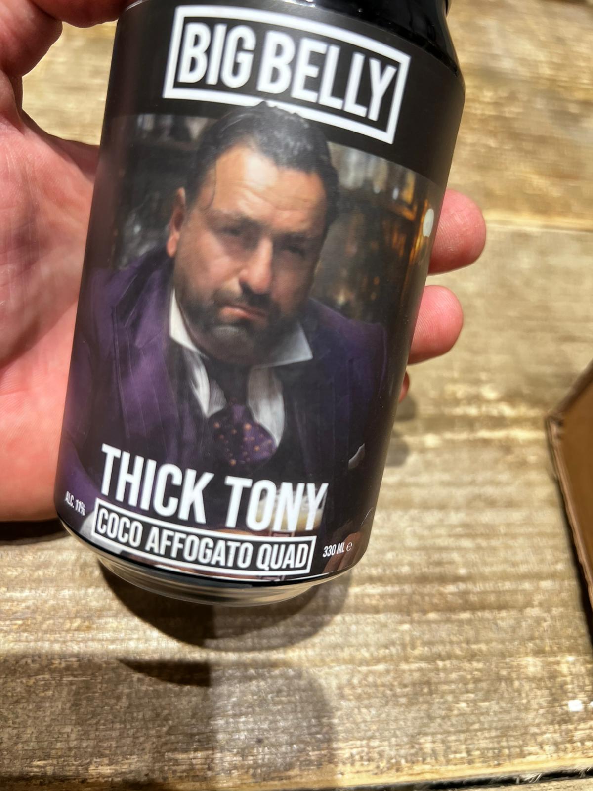 Big Belly [Breda] Thick Tony Coco Affogato Quad 11% 33cl.