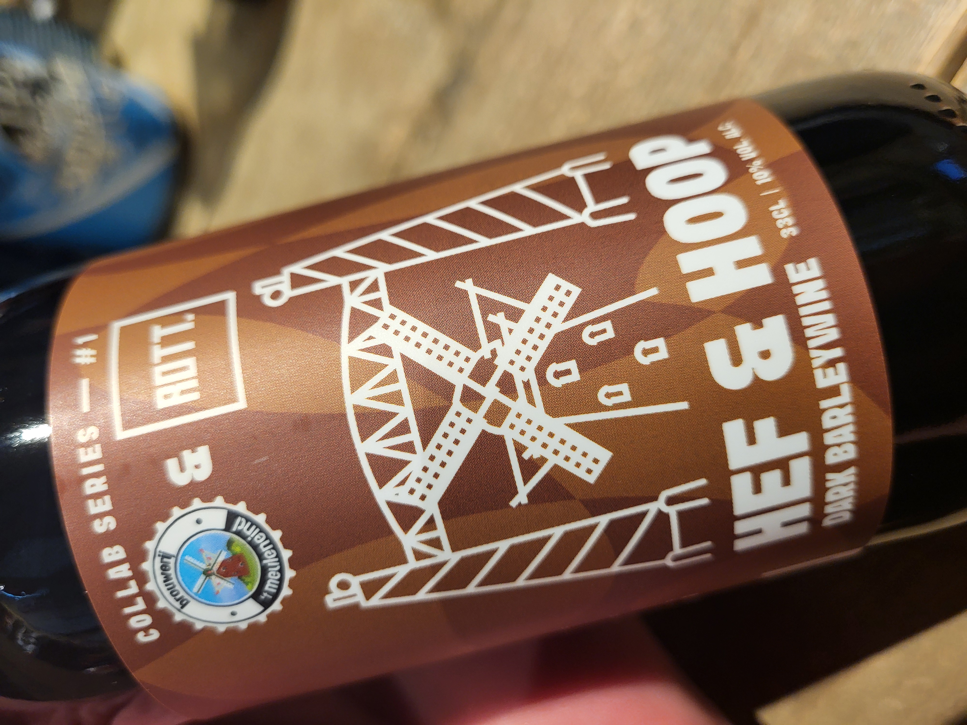 Rott [Rotterdam] collab 't Meuleneind [Hoeven] Hef & Hoop 10% 33cl