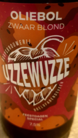 Uzzewuzze Oliebol Kerstbier Zwaar Blond 7.5% 33cl