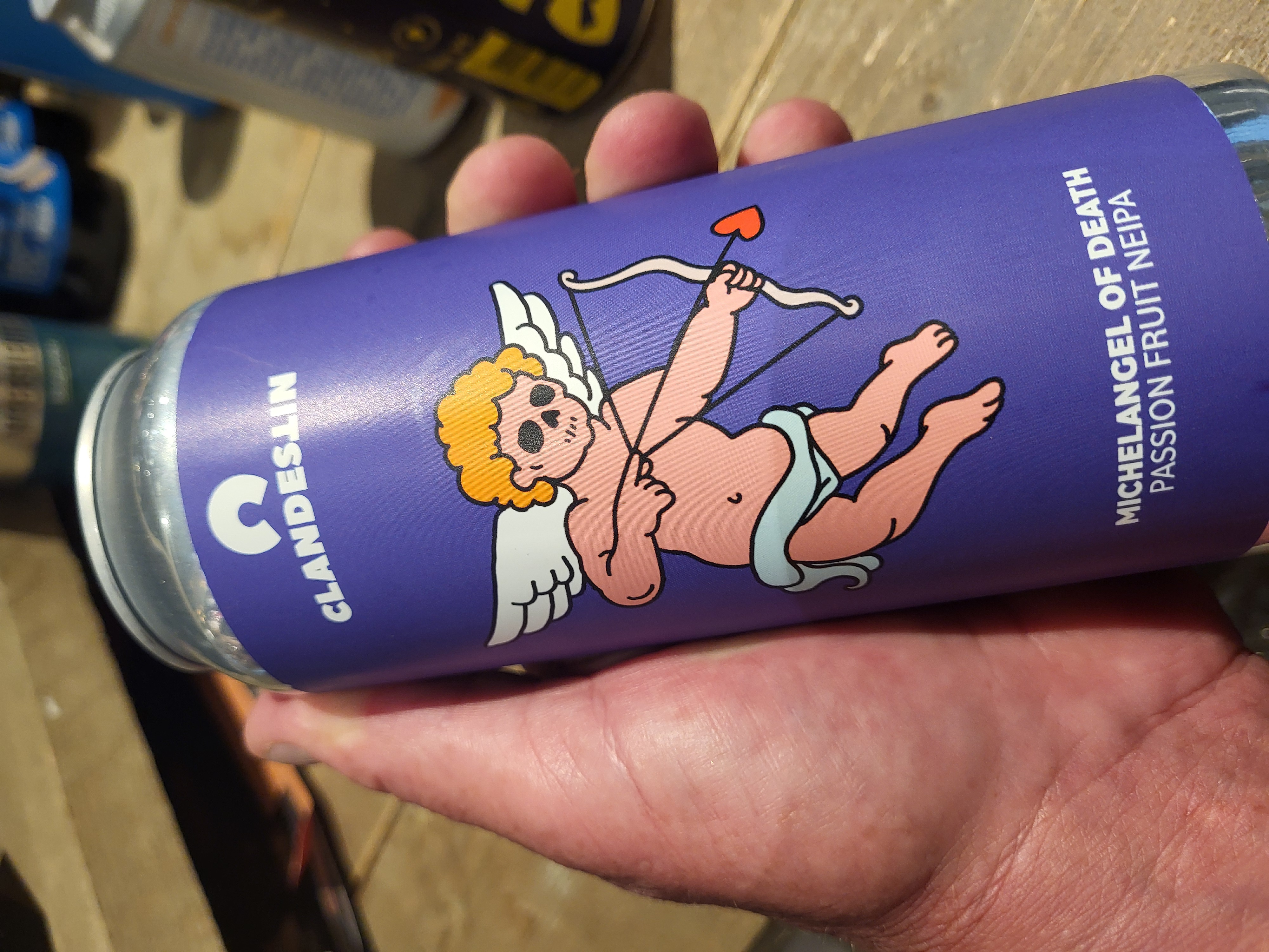 Clandestin [ROM] Michelangel of Death - Passion Fruit NEIPA 50cl. 6.5%