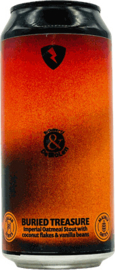 Rock City Bured treasure Imperial Oatmeal Stout 16% 33cl