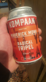 Kompaan collab Maverick Monk Radical Tripel 8.4% 33cl.