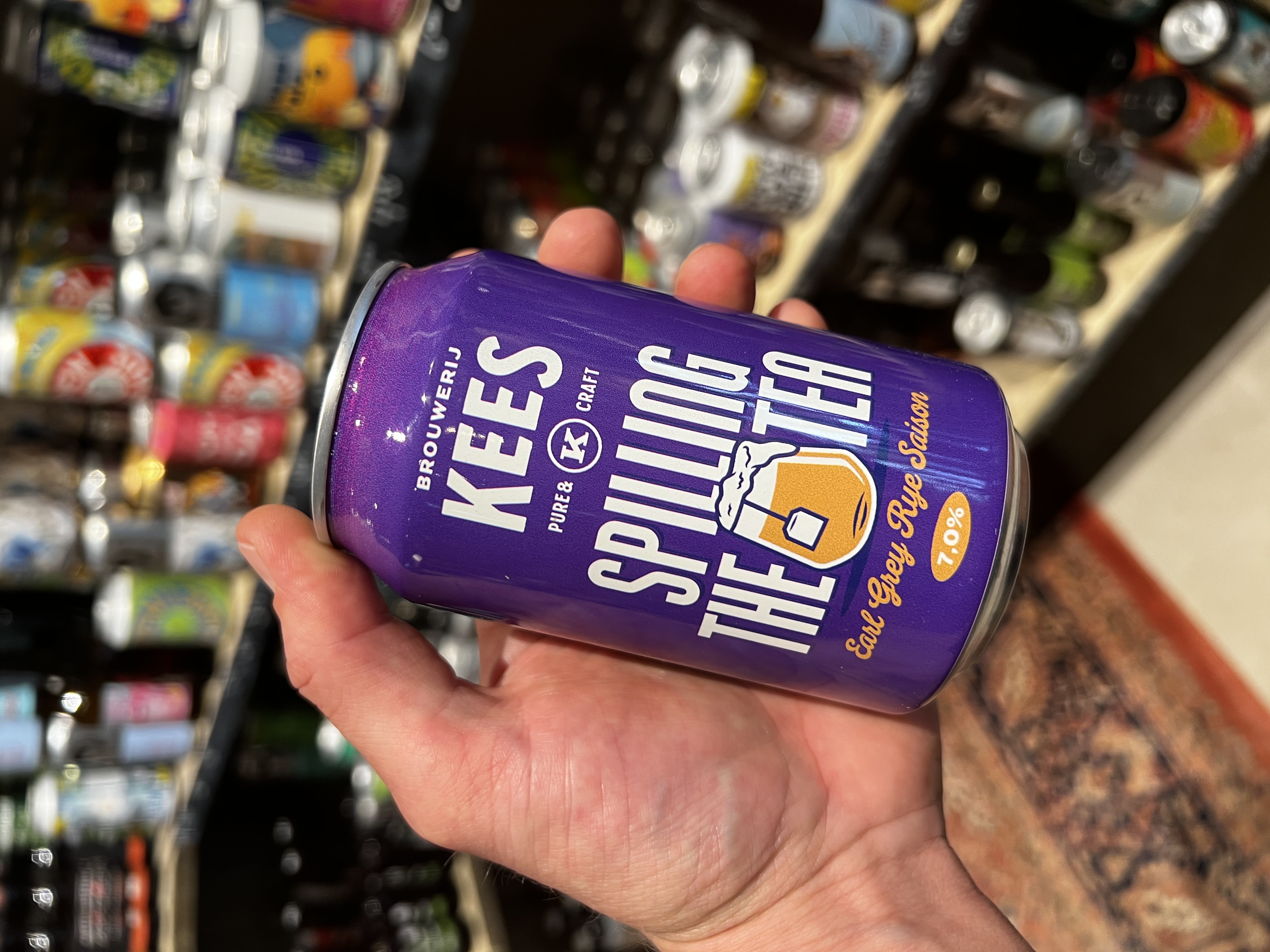 Kees [Middelburg] Spilling the Tea Earl Grey Rye Saison 7% 33cl.