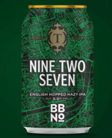 Thornbridge  [UK] Nine Two Seven English Hopped Hazy IPA 5,5% 33cl
