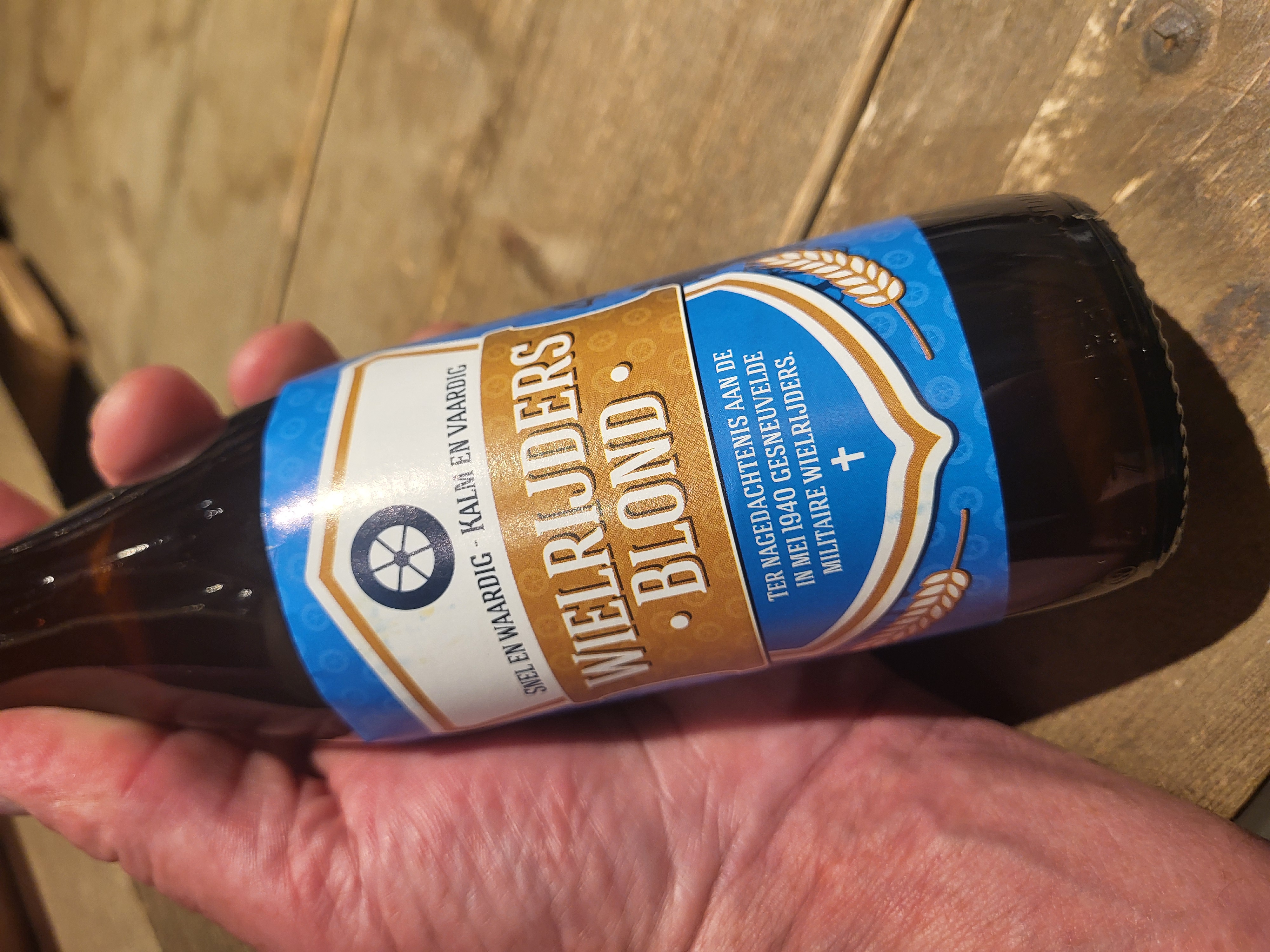 Wielrijders Blond 6% 33cl t.b.v. Wielrijdersmuseum