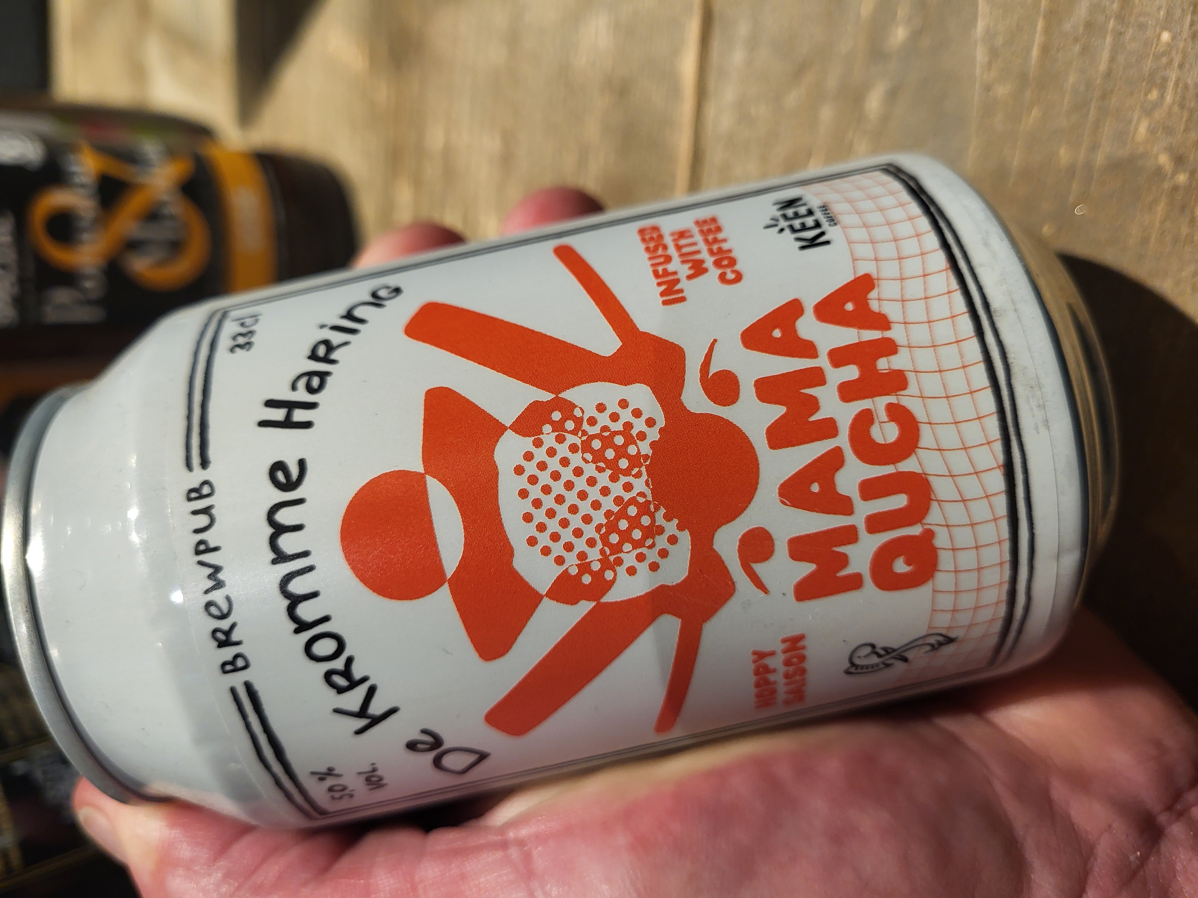 De Kromme Haring [Utrecht] Mama Qucha Hoppy Saison Coffee Infused 5% 33cl.