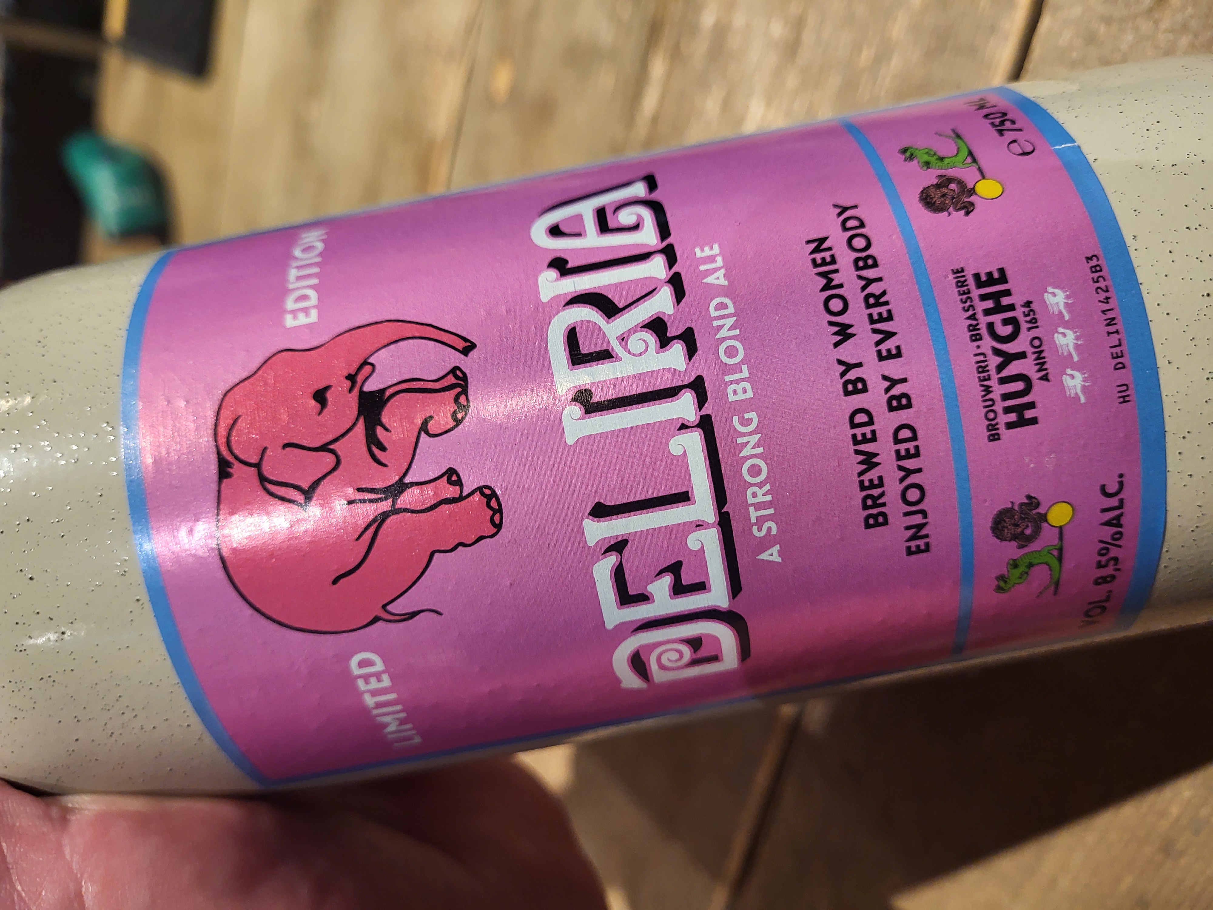 Huyghe [BE] Deliria Strong Blonde 8.5% 75cl.