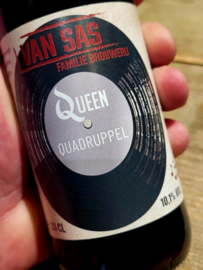 Van Sas [Baarle-Nassau] Queen Quadruppel 10.1% 33cl.
