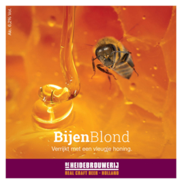 de Heidebrouwerij Bijen Blond  6,2% 33cl