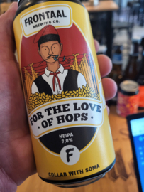 Frontaal [Breda] collab Soma [Girona] For the love of Hops NEIPA 7% 44cl