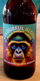 Brew Monkey Colourful Blond One-off brew 6% 33cl