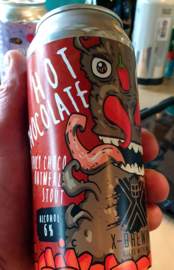 X-Brewing Hot Chocolate spicy Choco Oatmeal Stout 6% 50 cl