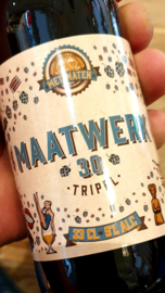 Met Maten Maatwerk Tripel  9% 33cl