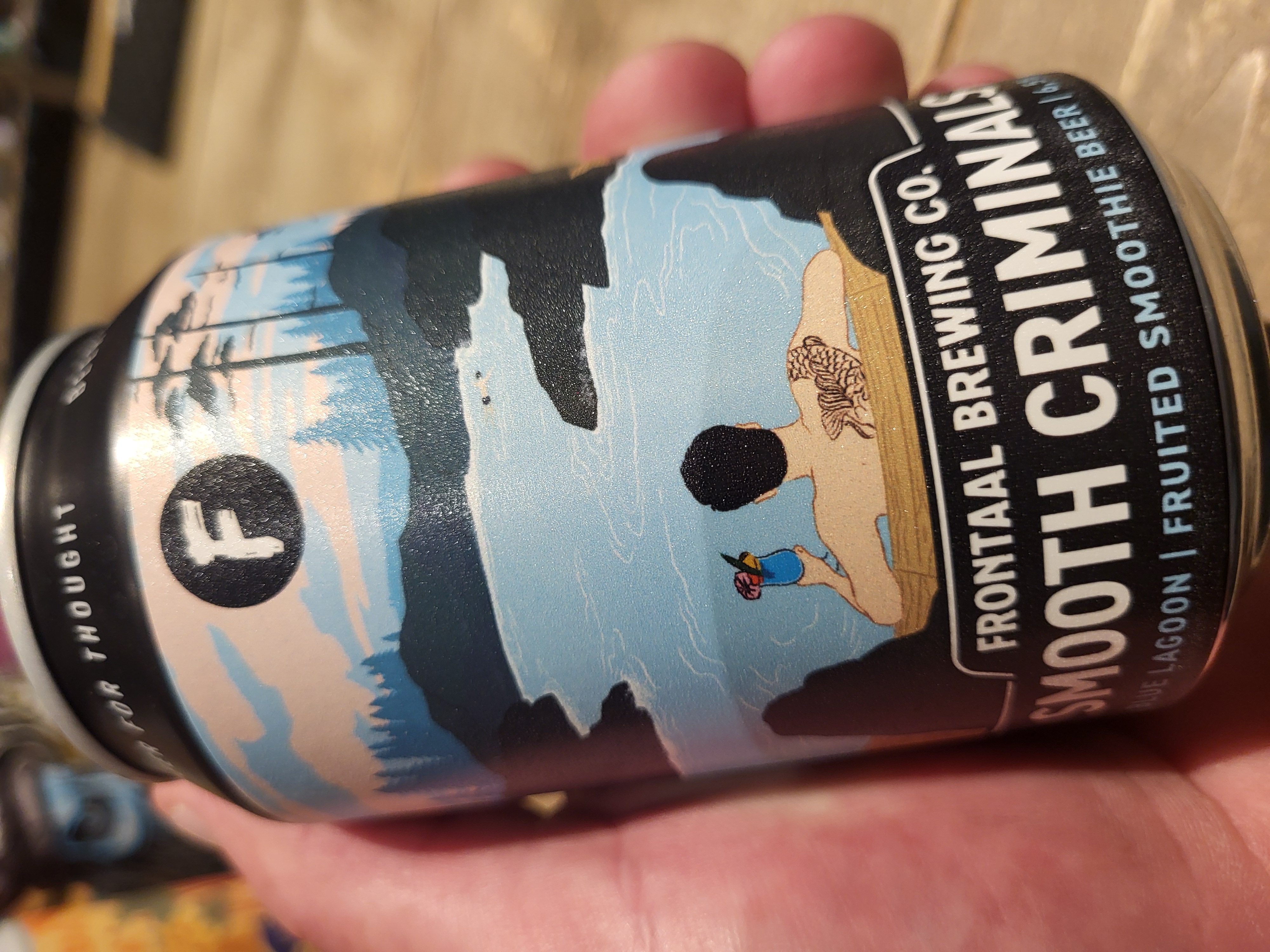 Frontaal [Breda] Smooth Criminals Blue Lagoon Fruited Smoothie Beer 4.5%