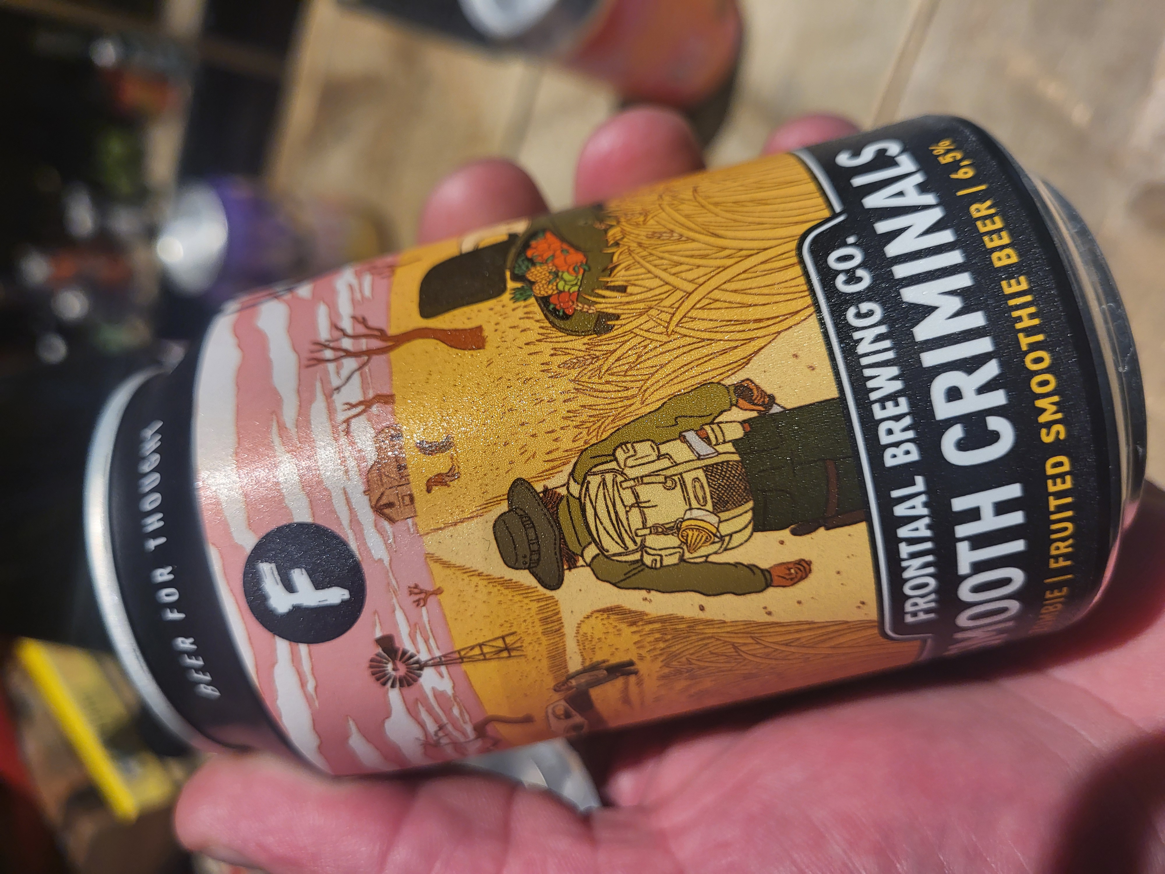 Frontaal [Breda] Smooth Criminals Zombie Fruited Smoothie Beer 6.5% 33cl.