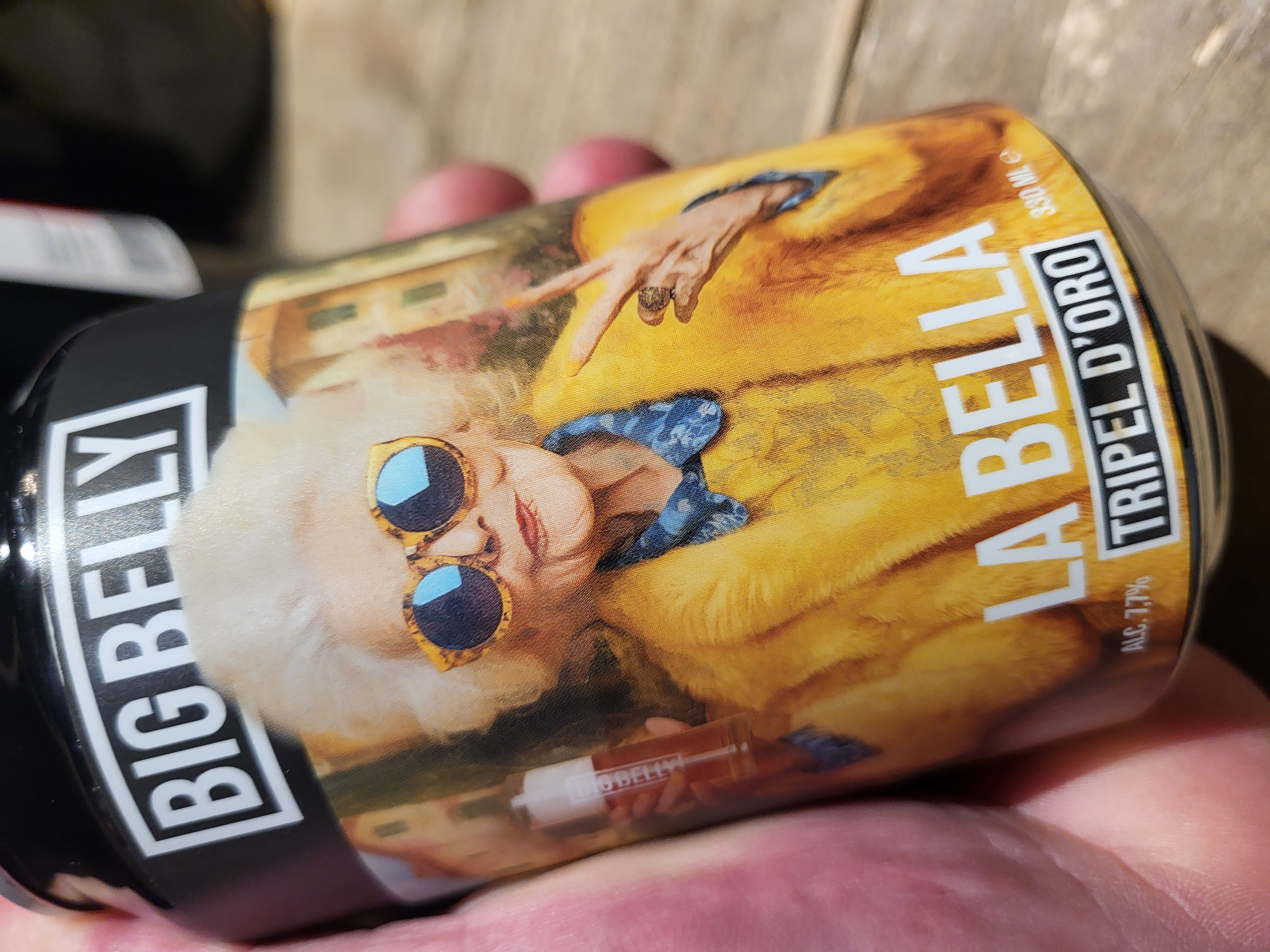 Big Belly [Breda] La Bella Tripel d'Oro 7.7% 33cl.