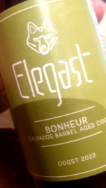 Elegast [NL] Bonheur Calvados BA Cider - Oogst 2022 - 7% 33cl.
