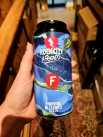 Rock City [Amersfoort] collab Frontaal [Breda] Frontal Blizzard Cold IPA  5.5% 44cl.