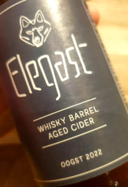 Elegast - Whisky Barrel Aged Cider - Oogst 2022 7.3% 33cl