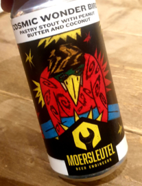Moersleutel Cosmic Wonder Bird Pastry Stout with peanutbutter & Coco  12% 44cl