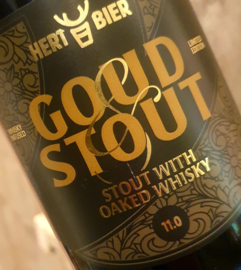Hert Bier Goud & Stourtwith Oaked Whisky 11% 75cl