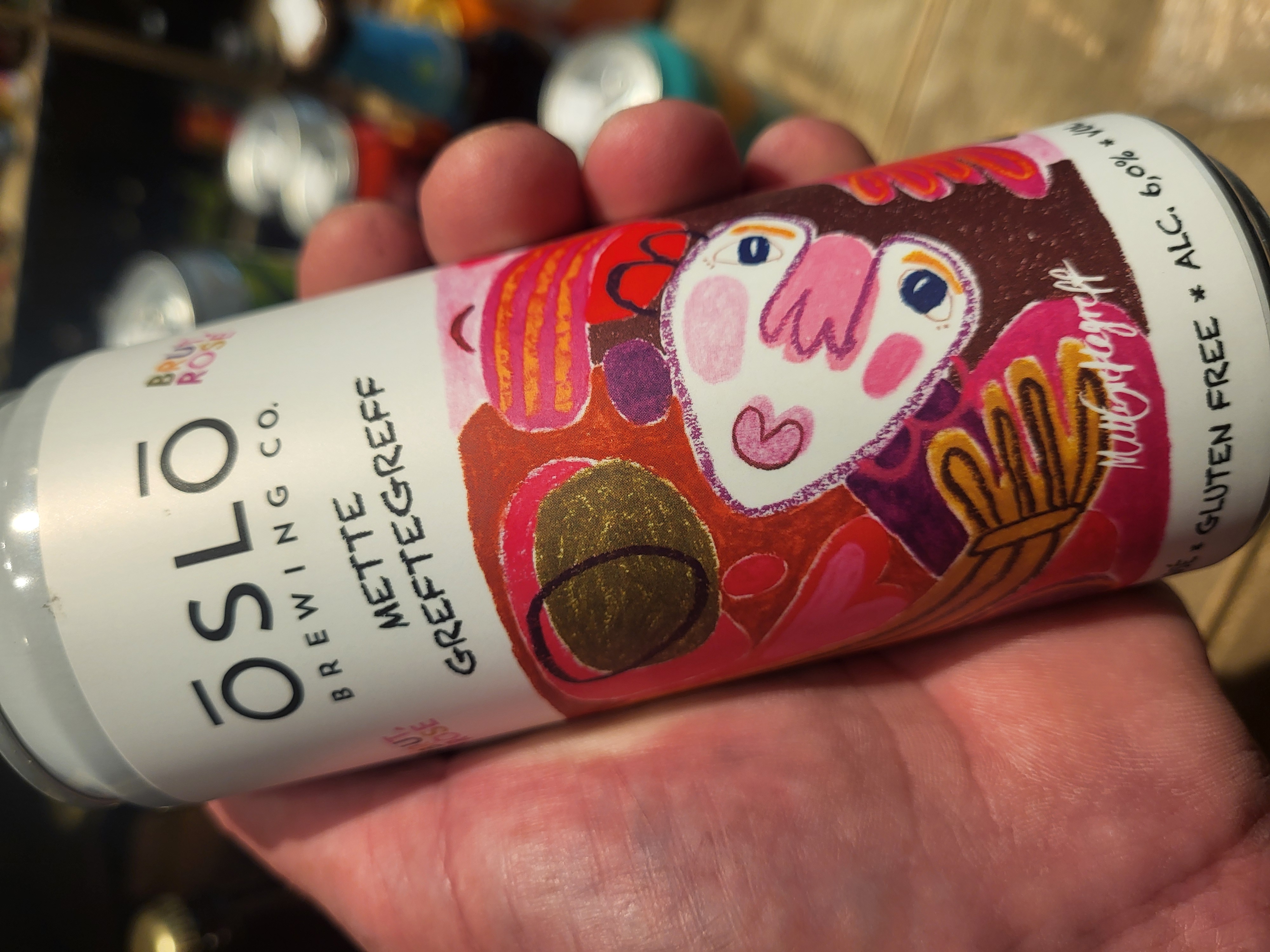 Oslo Brewing Co [N] Mette Greftegreff Gluten Free Brut Rosé 6% 33cl