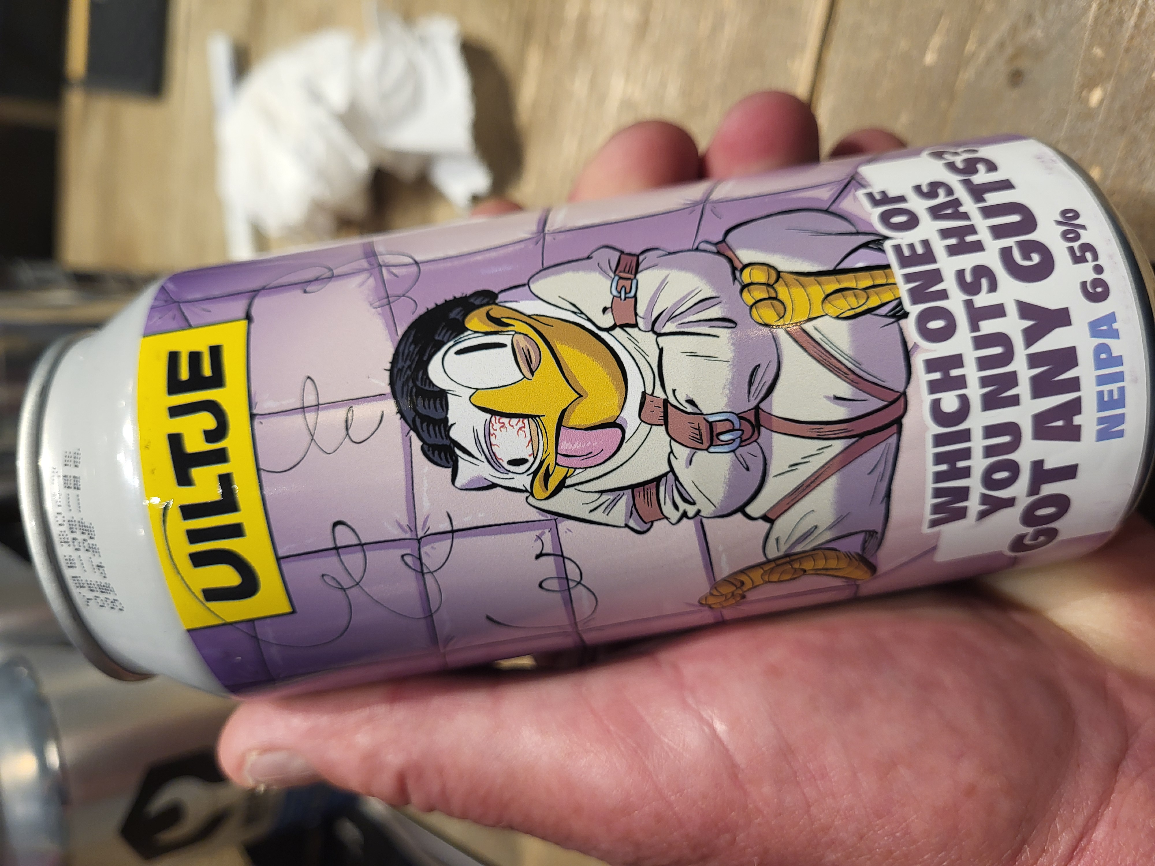 Uiltje [Haarlem] Which one of youn uts has got any guts NEIPA 6.5% 44cl