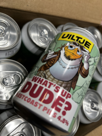 Uiltje [Haarlem] What's up Dude? Westcoast Pils 4.8% 33cl.