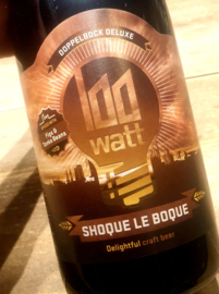 100 Watt Brewery  Shoque Le Boque Doppelbock 8,4% 75cl