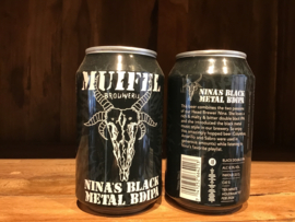 Muifel Nina's Black Metal BDIPA  8,5% 33cl