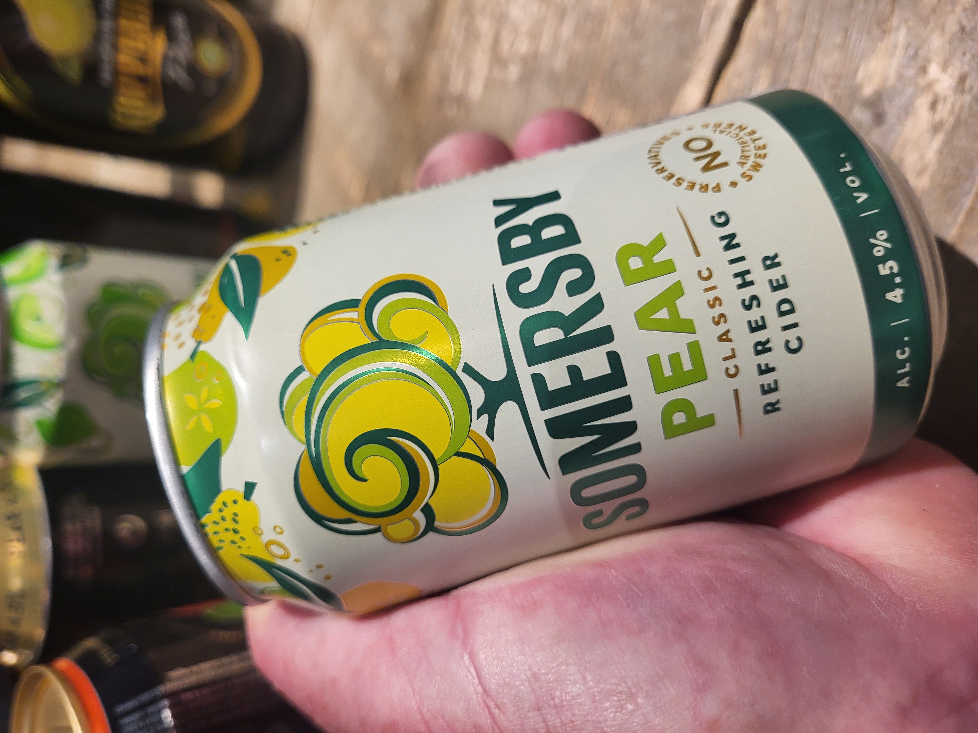 Somersby Pear Sparkling Cider 4.5% 33cl