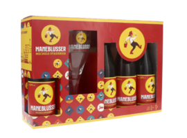 Maneblusser [Mechelen] Stadsbier 4 x 33 cl. 5.8% + glas