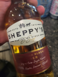 Sheppy's [UK] Kingston B;ack Cider 50cl 6.5%