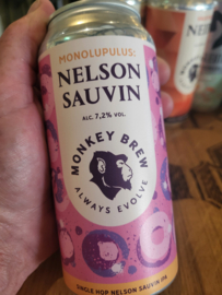 Monkey Brew Trondheim [N] Nelson Sauvin Monolupulus 7.2% 44cl