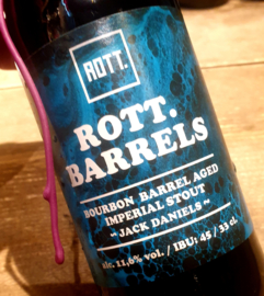 ROTT Barrels Bourbon Barrel Aged Imperial Stout - Jack Daniels - 11,6% 33cl.