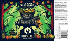Moersleutel [Alkmaar] Crank the juice core IPA - New England / Hazy  5,5% 44cl