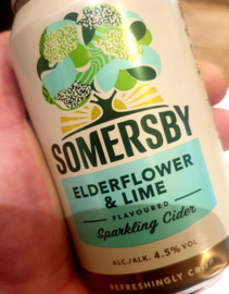 Somersby Elderflower & Lime Sparkling Cider 4.5% 33cl