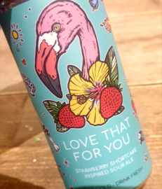 Hidden Springs (FL) USA - Love that for you strawberry Shortcake Sour Ale 47,5cl