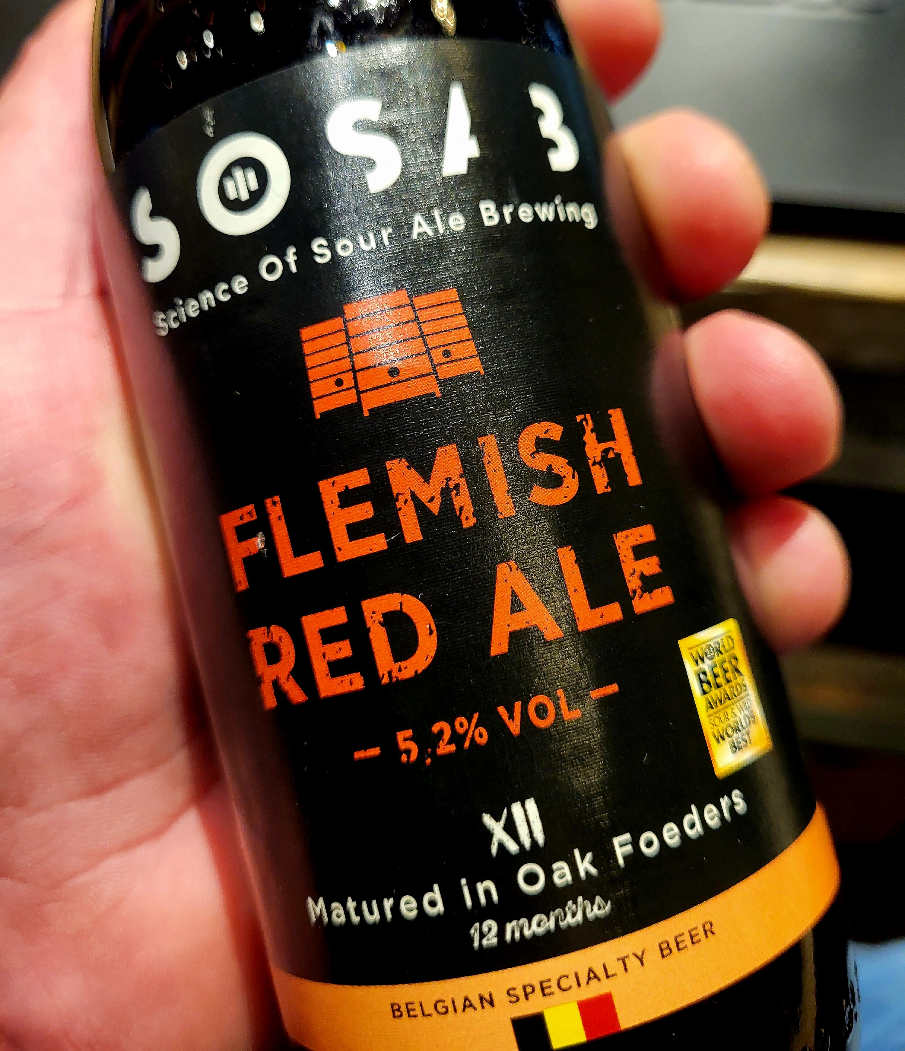 SOSAB Flemish Red Ale  5,2% 33cl