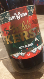 Hert Bier Wilde Kerst Ho Ho Bock 6,5% 75cl