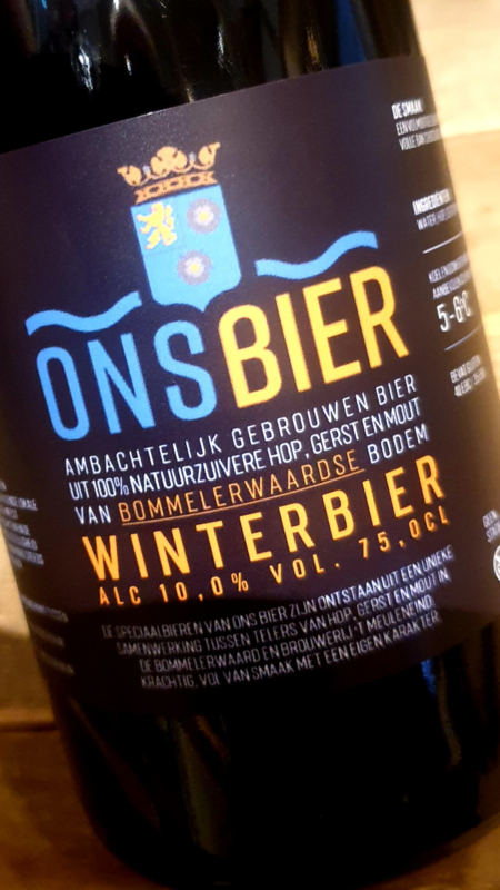 Onsbier - Winterbier 10% 75cl