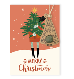 Blossombs - Pendant on Christmas card