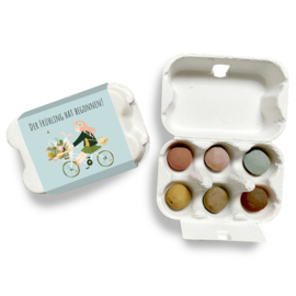 Blossombs gift egg carton (with 6 seed bombs)