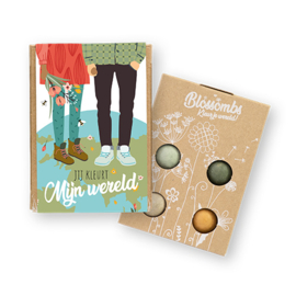 Blossombs - Giftbox mini 4 stuks met thema sleeve