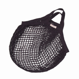 Bo Weevil - Granny Net Tasche kurzer Griff - Anthrazit