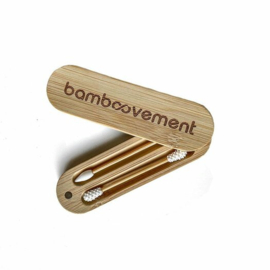 Bamboovement - Wiederverwendbare Wattestäbchen